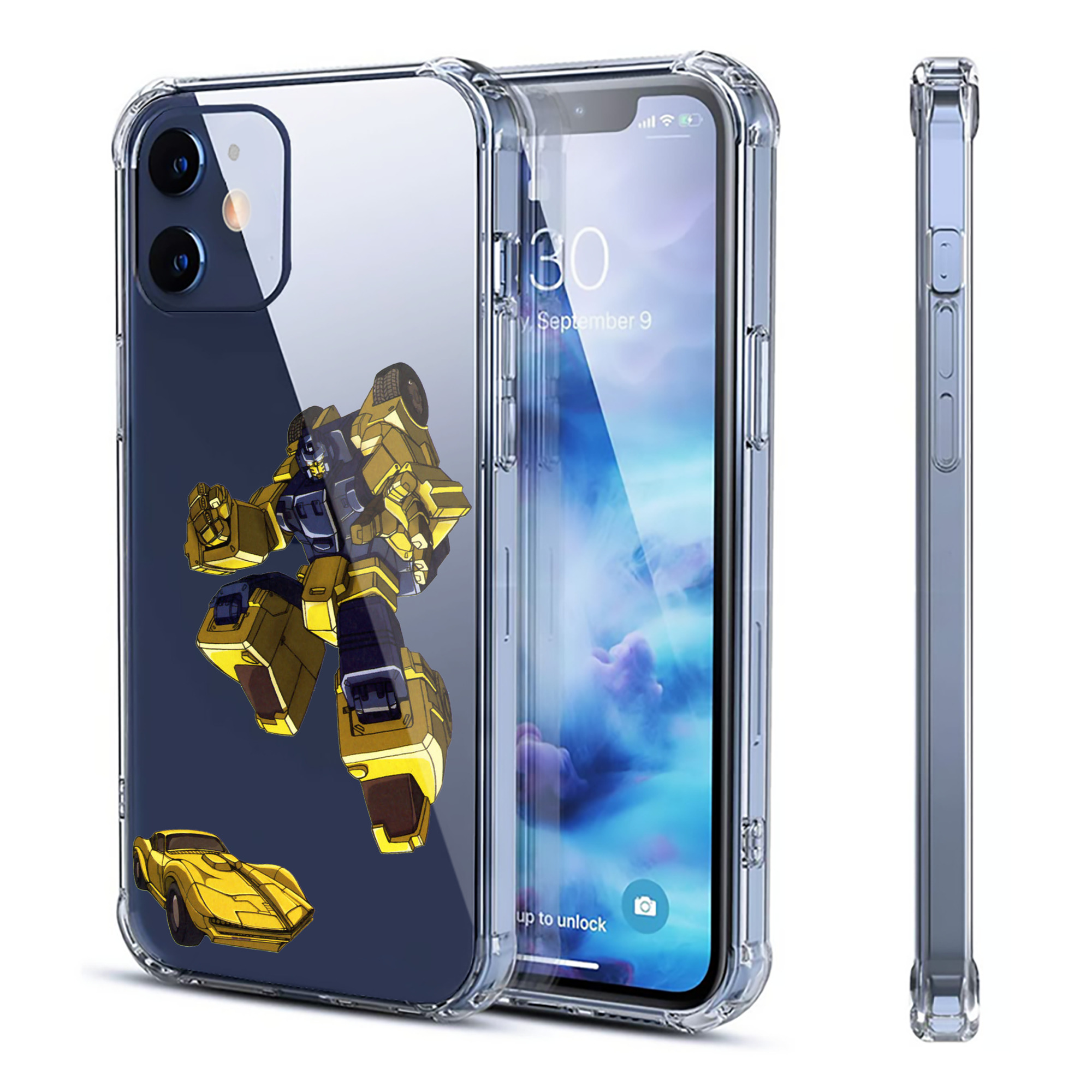 （画像用）  【iPhone 12シリーズ対応】透明スマホケース（クリアソフトケース）